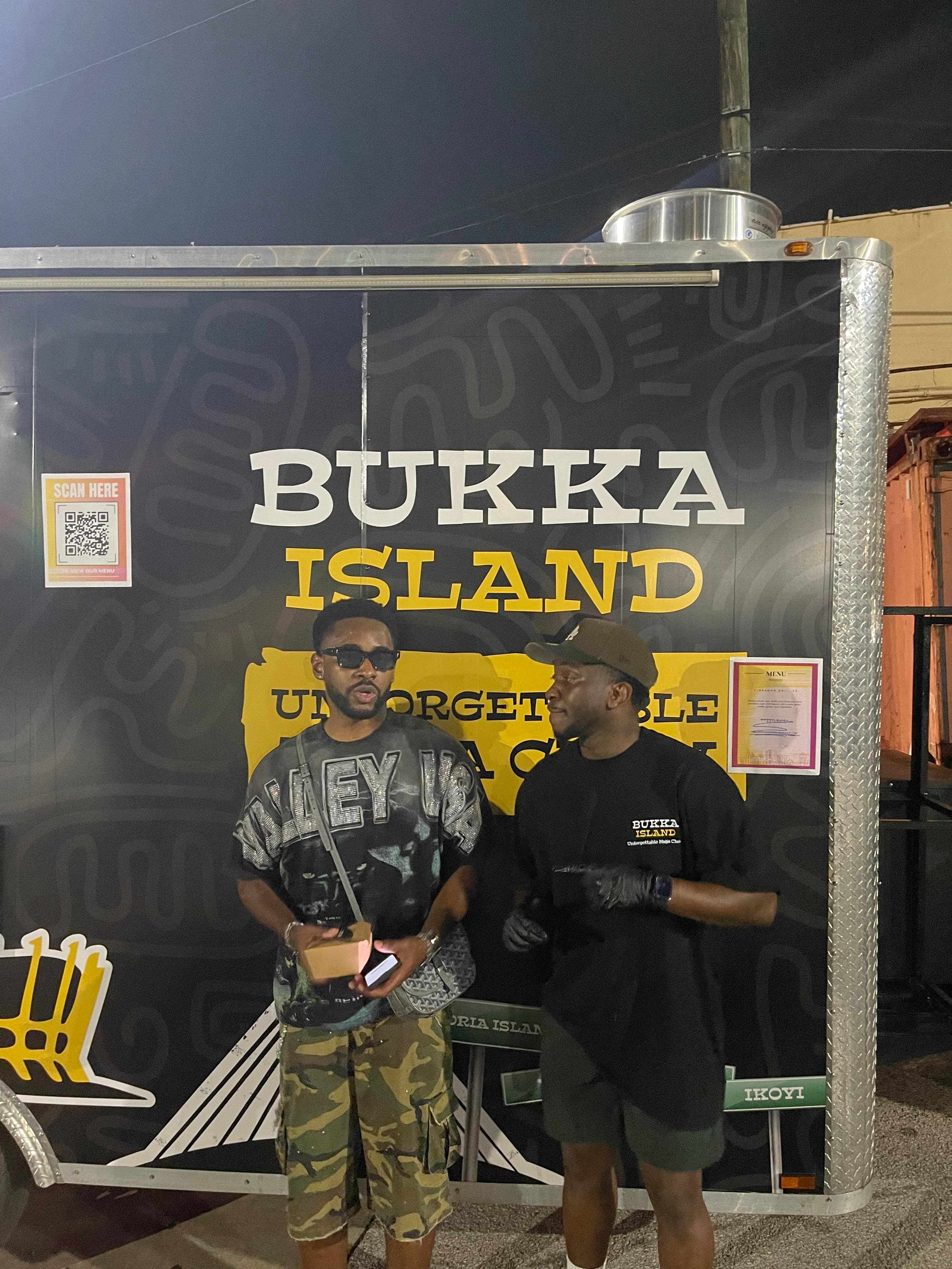 Team at service window