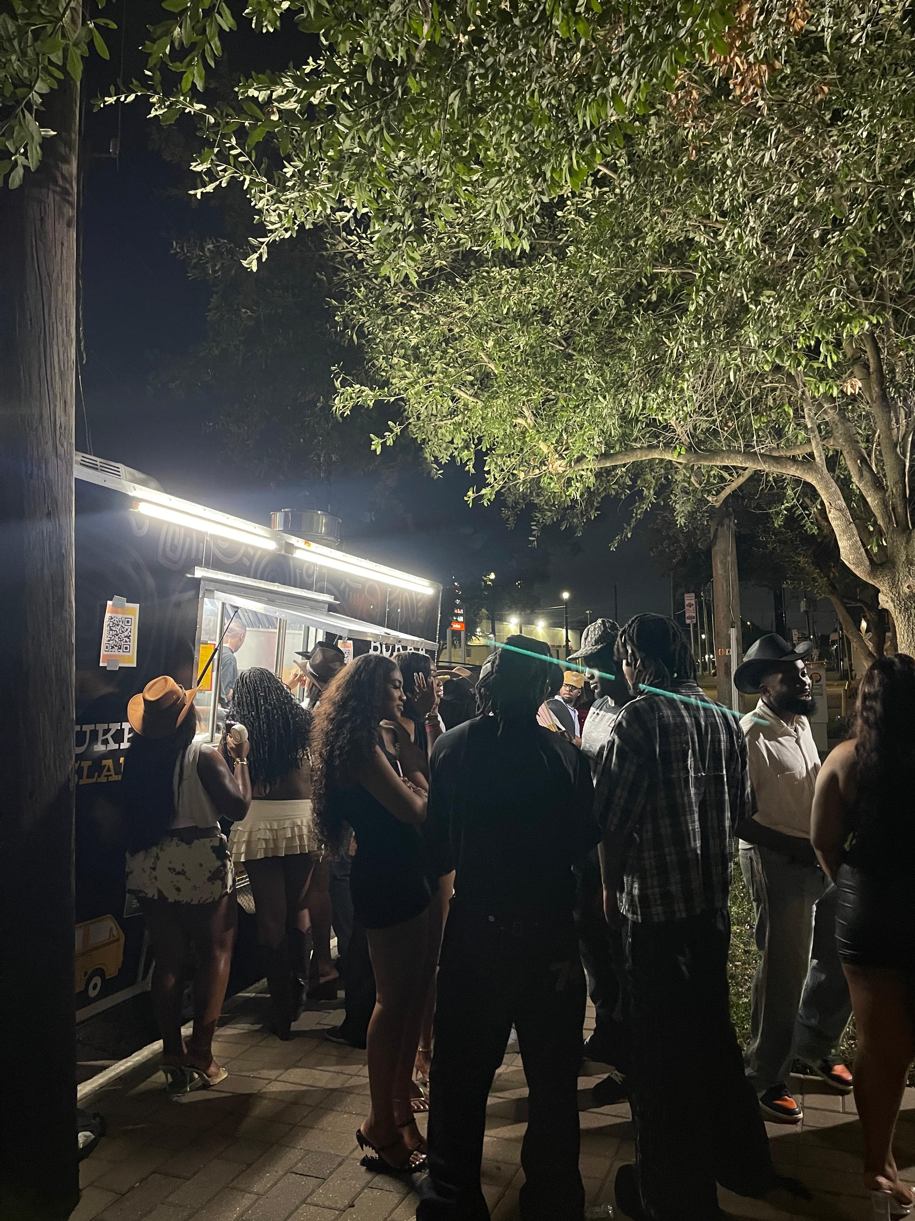 Full team night shot